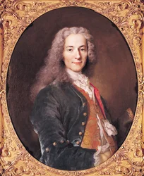 Portrét Voltaira (1694-1778) ve věku 23 let, 1728